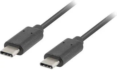 Cable 2.0 Lanberg USB C Macho/USB C Macho 1M Negro
