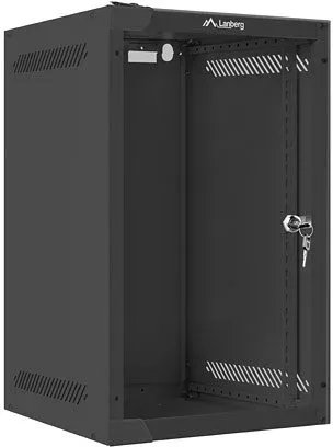 ARMARIO LANBERG MURAL RACK 10" 9U 280X310 FLAT PACK NEGRO