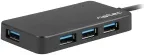 HUB NATEC MONTH 4 PUERTOS USB 3.0 NEGRO