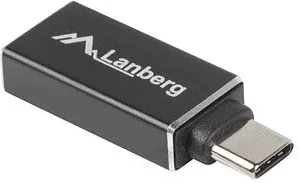 Adaptador USB lanberg USB - c m 3.1 a USB - a h otg negro