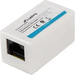 Adaptador lanberg cat5.e utp rj45 hembra - hembra