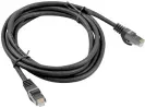 Cable Red Lanberg Latiguillo Cat.6 Ftp 0.5M Negro Fluke  Passed