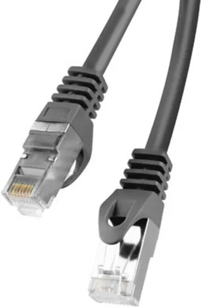 Cable Red Lanberg Latiguillo Cat.6 Ftp 5M Negro Fluke Passed