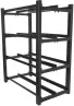 Estanteria Lanberg Baterias Ups 830X454 2 Filas 4 Niveles 8 Marcos Flat Pack Bk