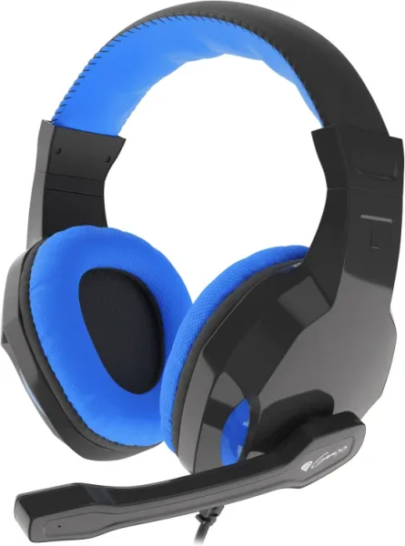Auriculares Gaming Genesis Argon 100 2.0 Mini Jack Negro-Azul