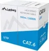 Bobina Cable Red Lanberg Utp Rj45 Cat.6 Solido Cu Awg24 Cpr 305M Gris Fluke