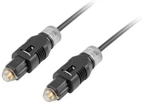 Cable toslink lanberg optico audio digital 3m negro