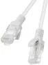 Cable de Red Lanberg Latiguillo Cat.6 Utp 0.25M Gris Fluke Passed (Pack 10 Uds)
