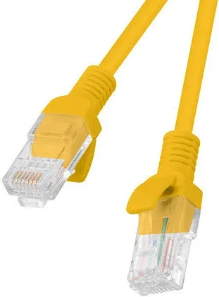 Cable red lanberg latiguillo cat.6 utp lszh cu 1m naranja fluke passed