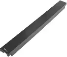 Panel Ciego Lanberg 1U 19" en Plastico Retardante al Fuego Negro