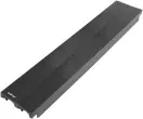 Patch Panel Ciego Ignífugo Lanberg Montaje Rápido Plástico 19" 2U Negro