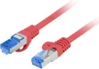 Cable Red Lanberg Latiguillo Cat.6A S/Ftp Lszh Cca 5M Rojo Fluke Passed