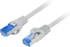 Cable Red Lanberg Latiguillo Cat.6A S/Ftp Lszh Cca 15M Gris Fluke  Passed