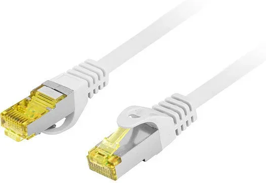 Cable red lanberg latiguillo cat.6a s - ftp lszh cu 0.25m gris fluke passed