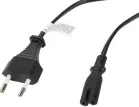 CABLE LANBERG DE ALIMENTACION OCHO CEE 7/16 A IEC320 C7  NEGRO 3M