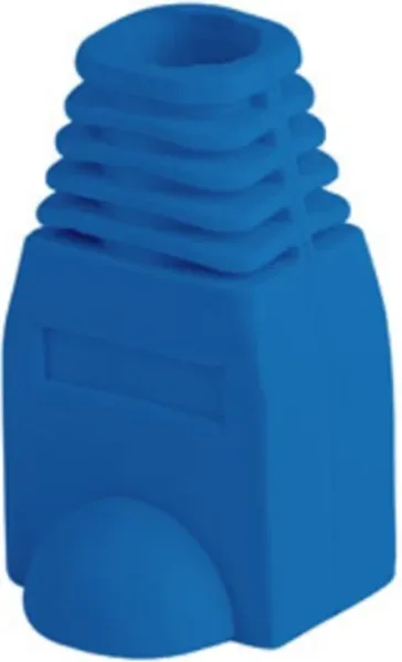 FUNDA PROTECTOR LANBERG CONECTOR RJ45 (PACK 100 UDS) AZUL