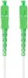 Cable de Fibraoptica Lanberg 30M Mono Sc/Apc-Sc/Apc Simplex G657A2 Lszh Blanc