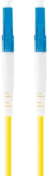 Latiguillo fibra optica lc - upc lanberg 1m mono simplex g657a1 lszh amarillo