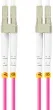 Cable de Fibraoptica Lanberg 2M Multi Lc/Upc-Lc/Upc Duplex Om4 50/125 Lszh Viol