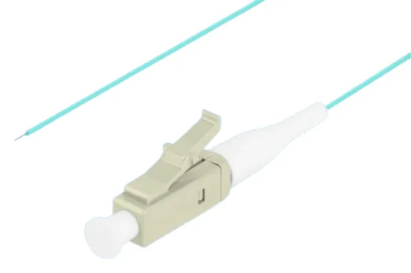 Cable Pigtail Fibra Optica Lanberg Lc/Upc Om3 50/125 2M Multimodo Azul Turquesa