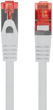 Cable red lanberg latiguillo cat.6 s - ftp lszh cu 5m gris fluke passed