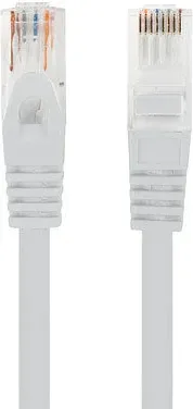 Cable red lanberg latiguillo cat.6 utp lszh cu 2m gris fluke passed