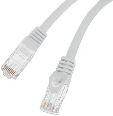 Cable red lanberg latiguillo cat.6 utp lszh cu 3m gris fluke passed