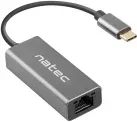 Adaptador Natec Cricket USB-C 3.1 a Ethernet Rj45 1GB