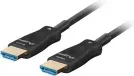 Cable HDMI Aoc Lanberg V2.1 M/M Optico Activo 8K60Hz 20M Negro