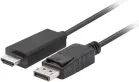 Cable Lanberg DisplayPort a HDMI Macho-Macho 1.8M