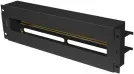 Panel Lanberg de Distribucion de Tension 19'' 3U con Rail Din Ts-35 Negro