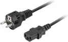 CABLE DE ALIMENTACION LANBERG SCHUKO CEE 7/7 A IEC320 C13 1.8M RECTO