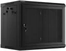 ARMARIO LANBERG 9U 600X450 CON PUERTA PERFORADA RACK 19 H-60 KG NEGRO FLAT PACK