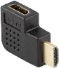 ADAPTADOR 4K LANBERG HDMI(M) A HDMI(H) ANGULO IZQUIERDA