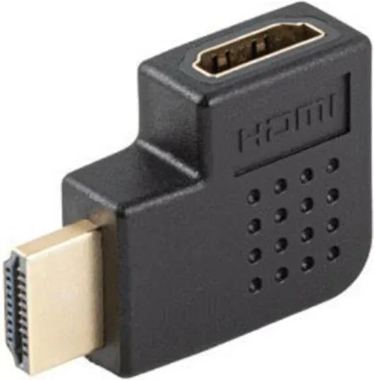 ADAPTADOR 4K LANBERG HDMI(M) A HDMI(H) ANGULO DERECHA