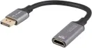 Adaptador Lanberg 8K DisplayPort Macho/HDMI Hembra 20Cm