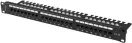 Patch Panel 24 Puertos 1U 19" CAT.6A UTP con Organizador