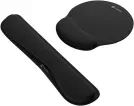 Pack Alfombrilla y Reposamuñecas Natec Chipmunk 2-In-1 Ergonom Set Acolchado Bl