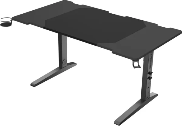 Mesa Gaming Genesis Holm Modular 140 RGB Negro 140X75 Cm