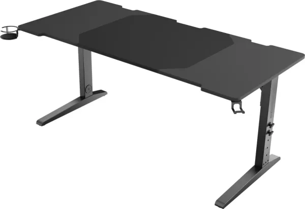 Mesa Gaming Genesis Holm Modular 160 RGB Negro 160X75 Cm