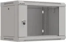 ARMARIO LANBERG MURAL RACK 19" 6U 540X350 FLAT PACK GRIS PUERTA CRISTAL