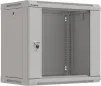 ARMARIO LANBERG MURAL RACK 19" 9U 540X350 FLAT PACK GRIS PUERTA CRISTAL