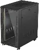 ARMARIO LANBERG RACK 19" 22U 600X1000 FLAT PACK PUERTA CRISTAL NEGRO