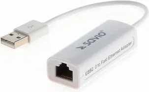 Adaptador USB 2.0 a Ethernet Rj45 Savio Cl-24