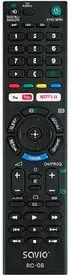 MANDO TV SAVIO RC-08 COMPATIBLE SONY SMART TV