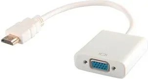 Adaptador HDMI a VGA Savio Cl-27/B Blanco M/H