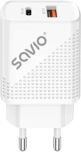 Cargador Savio La-05 Dual 18W USB 3.0