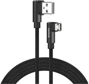 Cable Reversible USB Savio Micro a USB-A 2M Cl-162