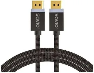 Cable Savio DisplayPort a DisplayPort 2M M/M