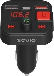 Transmisor Fm Coche con Carga Rápida Savio Tr-15